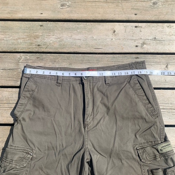Men’s Unionbay Utility Cargo Shorts Size 38 – Stretch Cotton - Picture 6 of 7